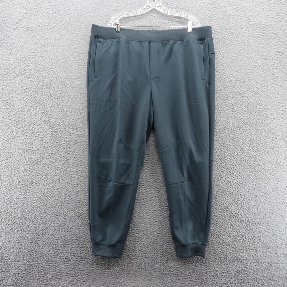 VRST Mens Pinnacle Fleece‎ Jogger Pants Green Dusk XXL Moisture Wicking NEW